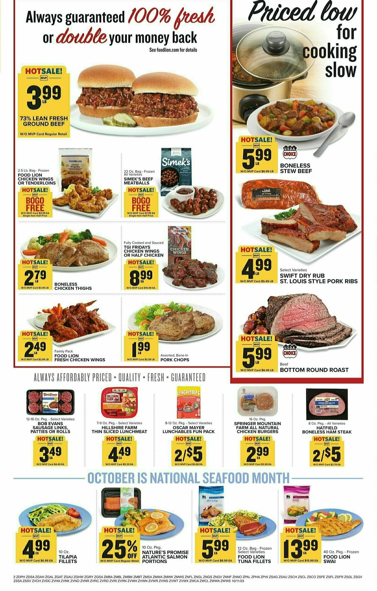 Food Lion Weekly Ad from October 11