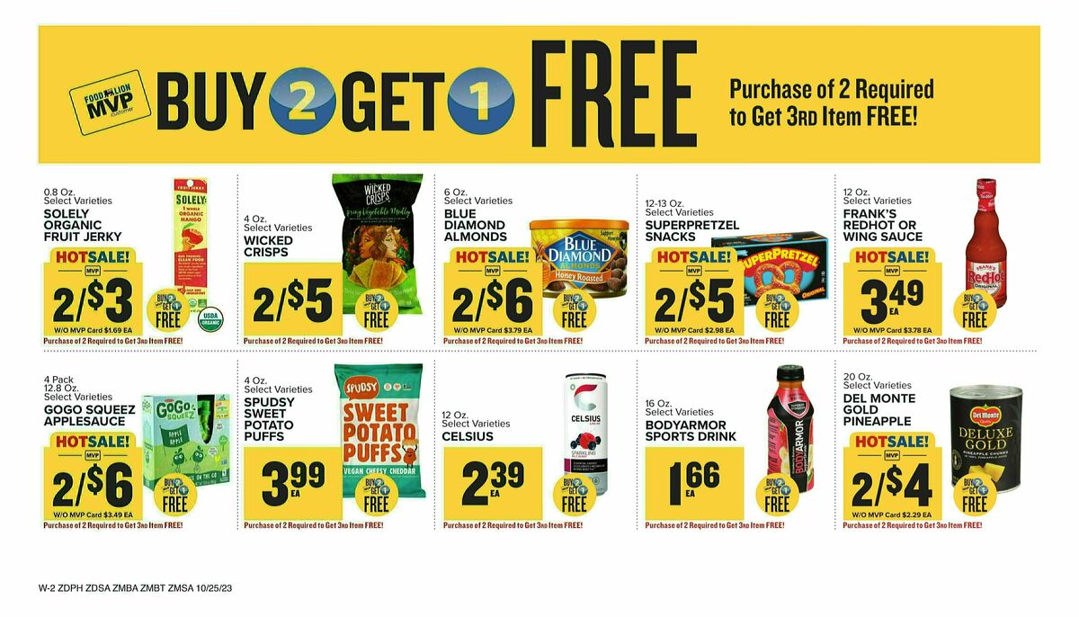 Food Lion Weekly Ad from October 25