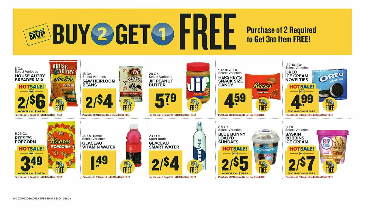 Food Lion Weekly Ad from October 25