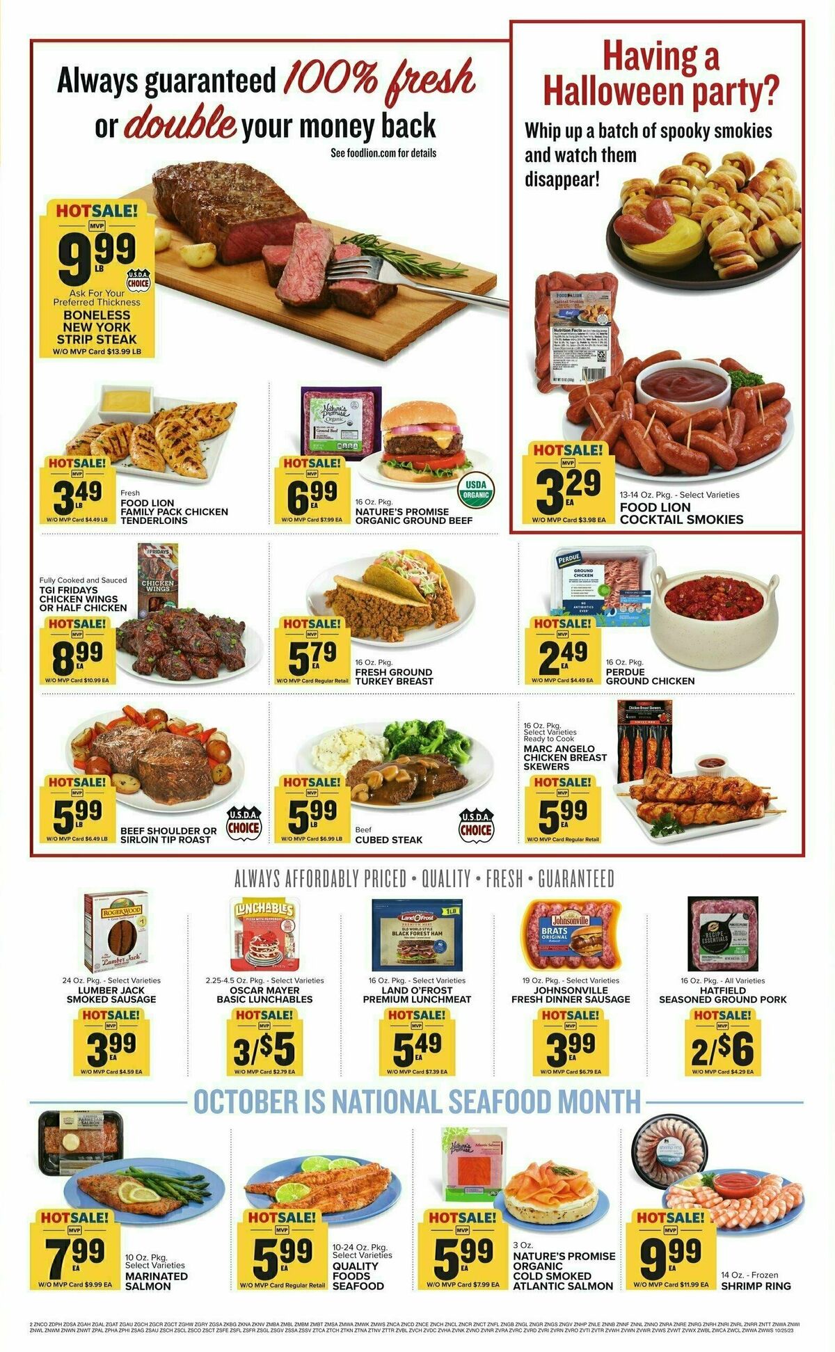 Food Lion Weekly Ad from October 25