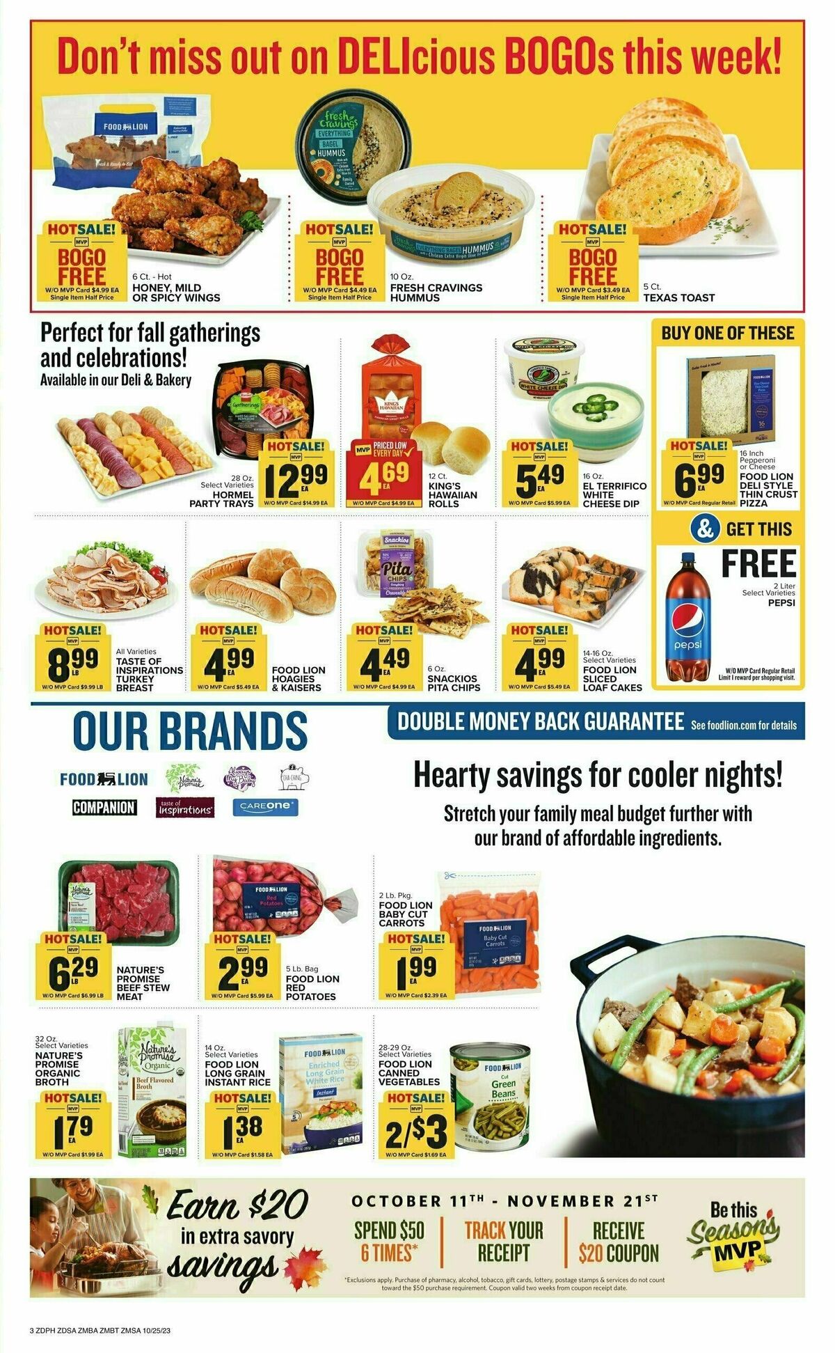Food Lion Weekly Ad from October 25