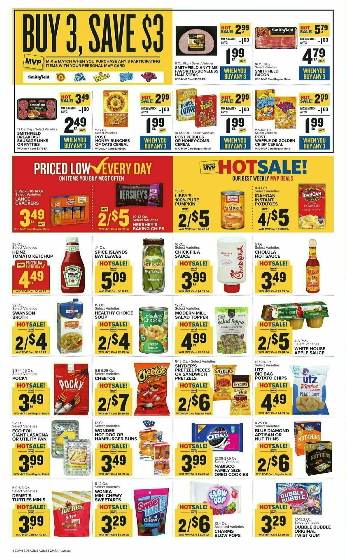 Food Lion Weekly Ad from October 25