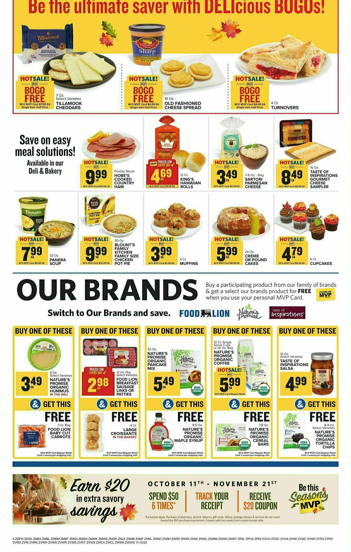Food Lion Weekly Ad from November 15