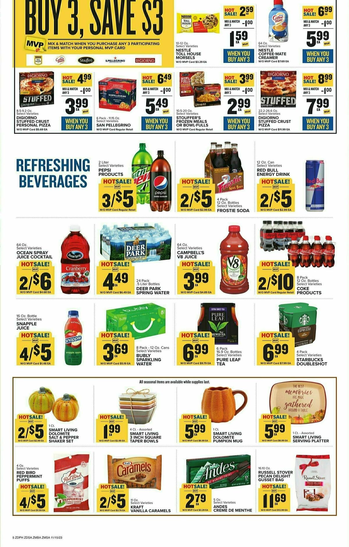 Food Lion Weekly Ad from November 15