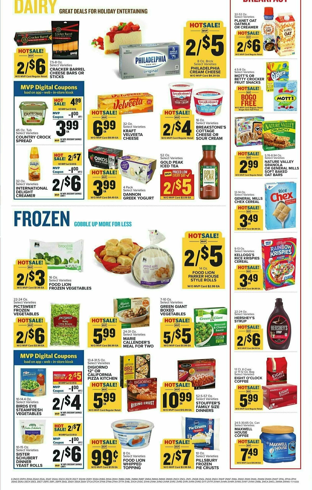 Food Lion Weekly Ad from November 15