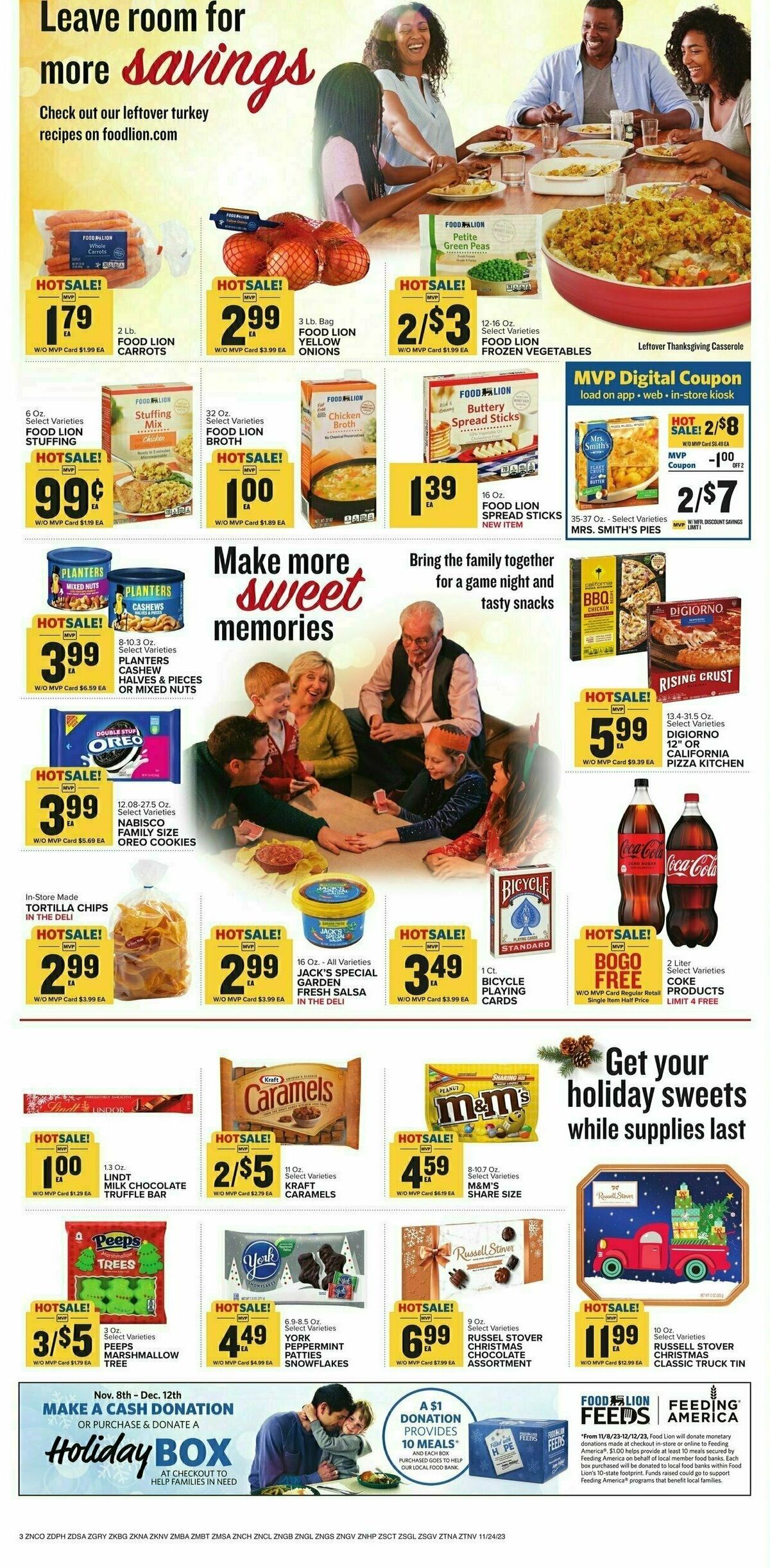 Food Lion Weekly Ad from November 24
