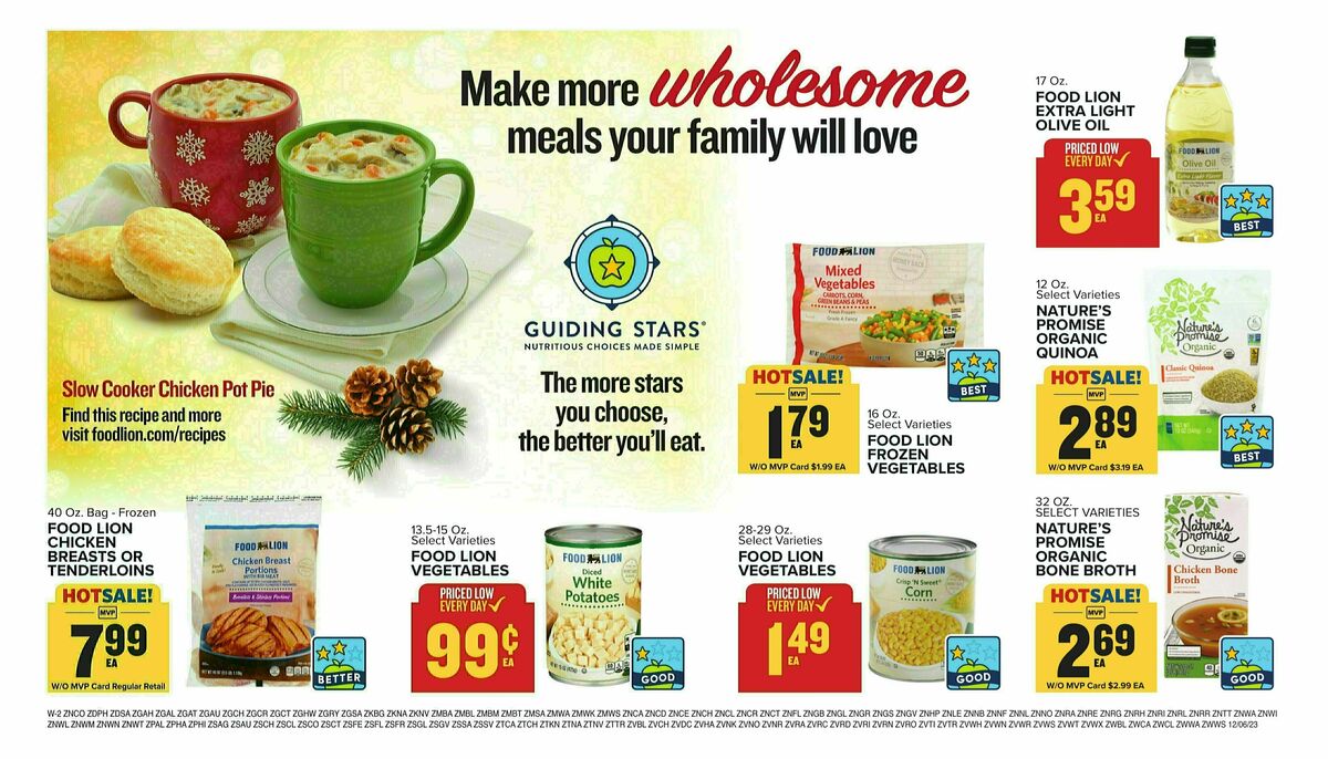 Food Lion Weekly Ad from December 6