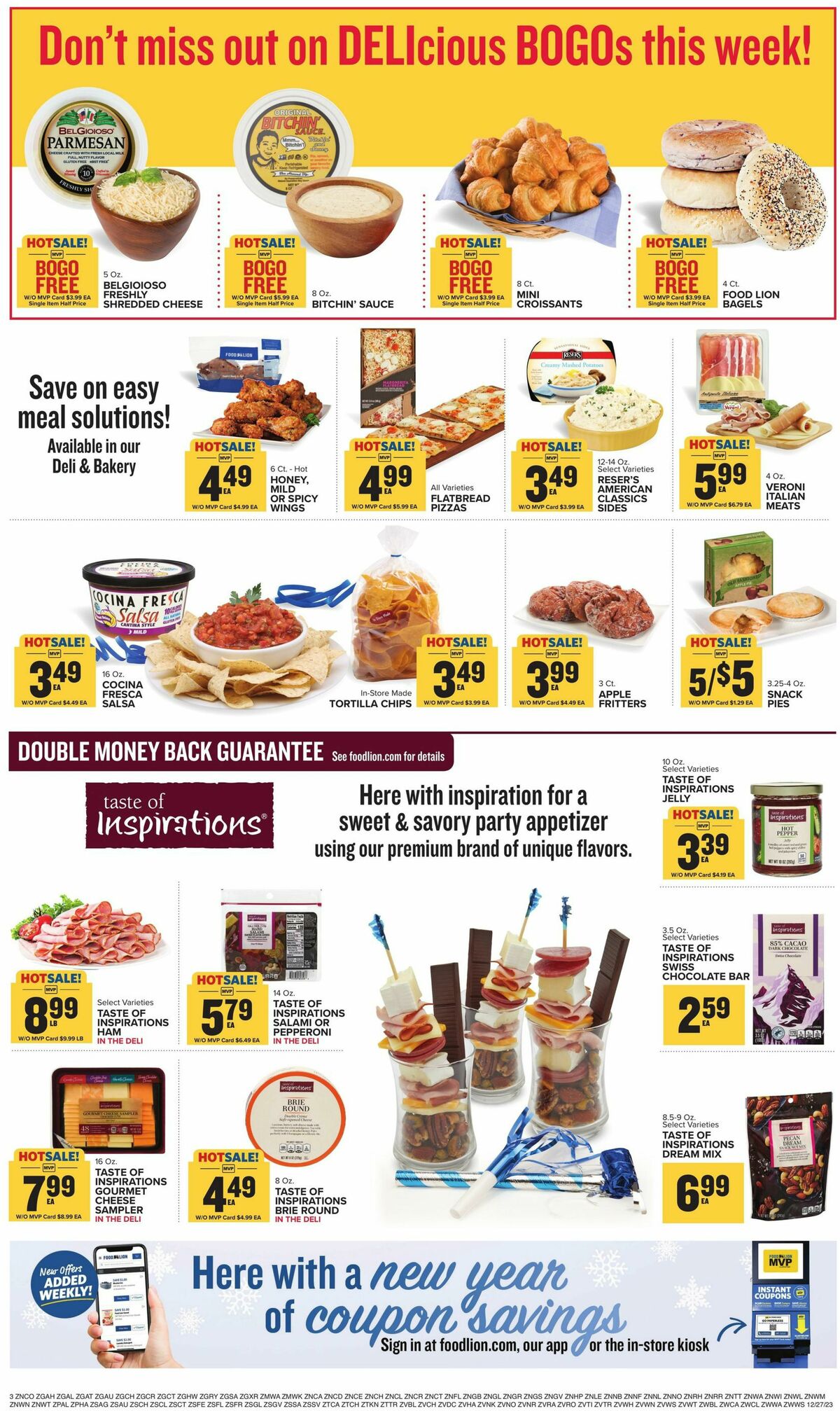 Food Lion Weekly Ad from December 27