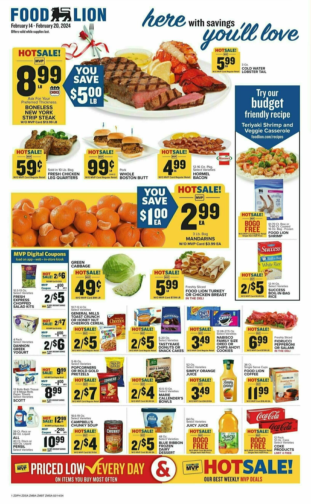 Food Lion Weekly Ad from February 14