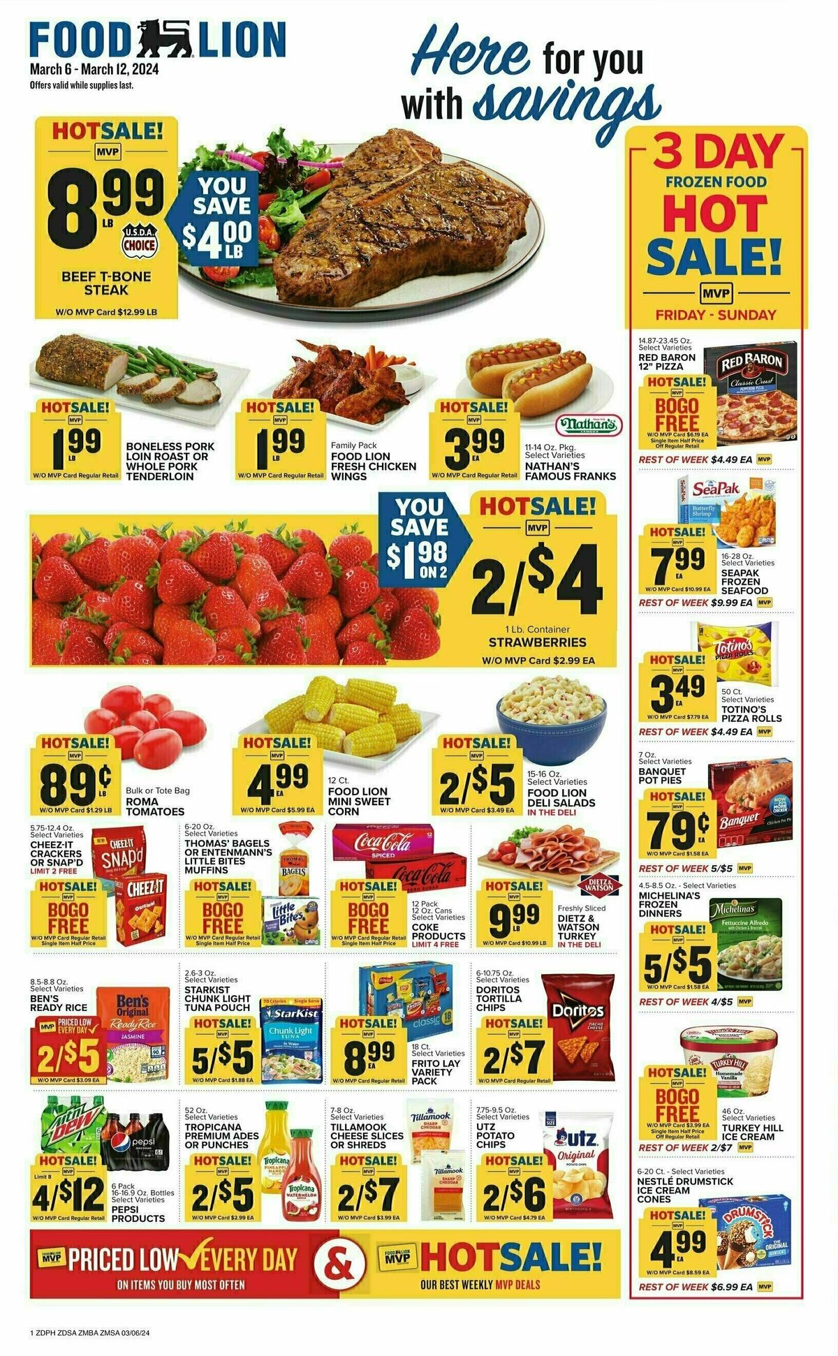 Food Lion Weekly Ad from March 6