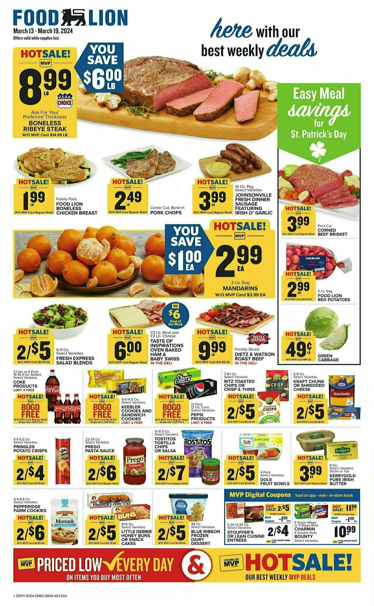 Food Lion Weekly Ad from March 13