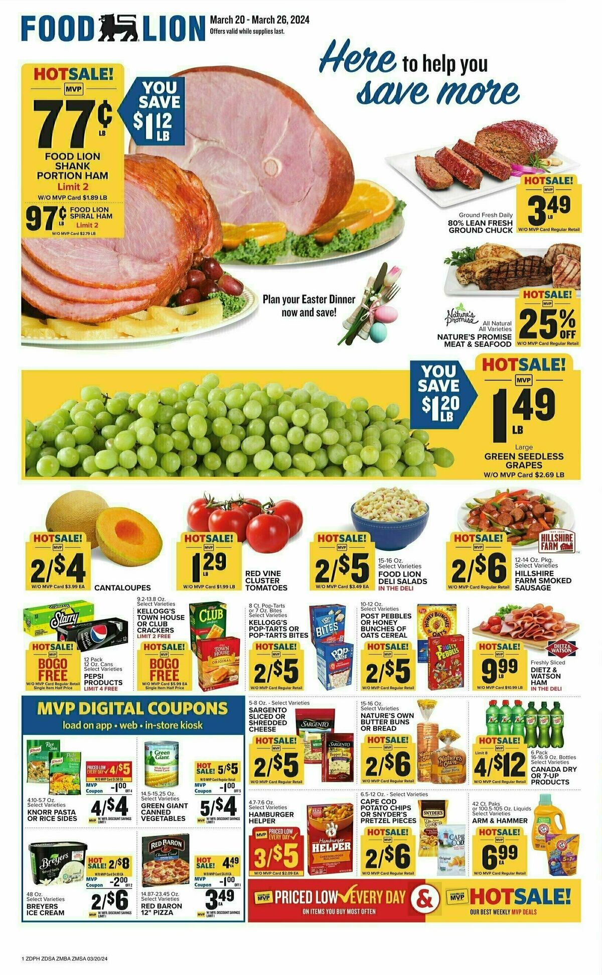 Food Lion Weekly Ad from March 20