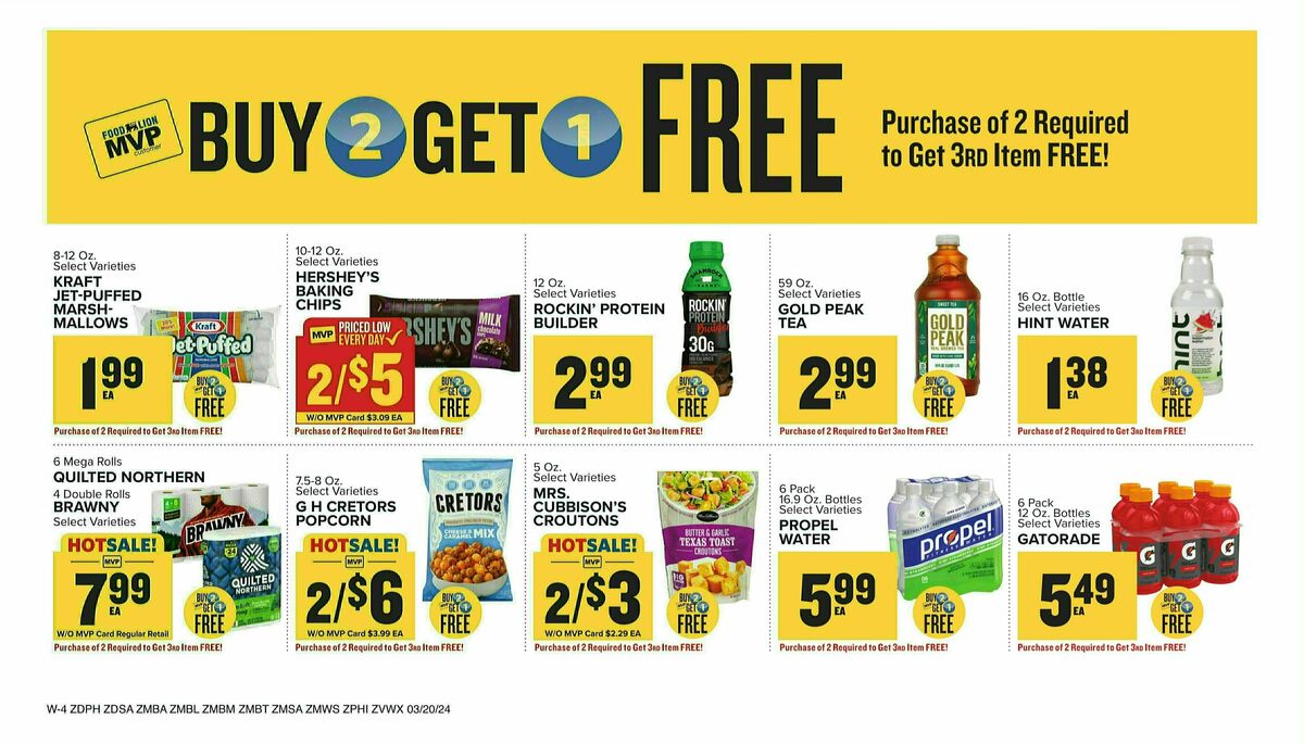 Food Lion Weekly Ad from March 20