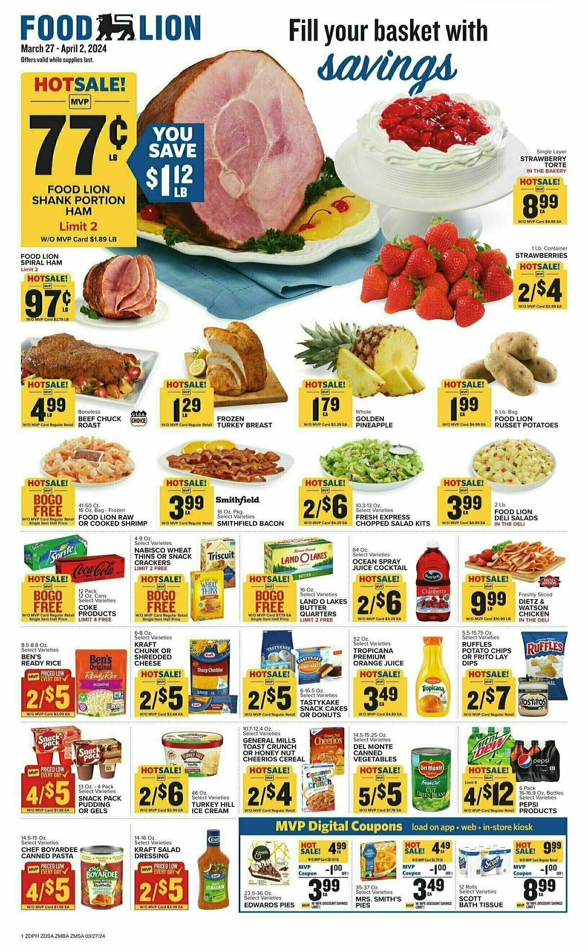 Food Lion Weekly Ad from March 27