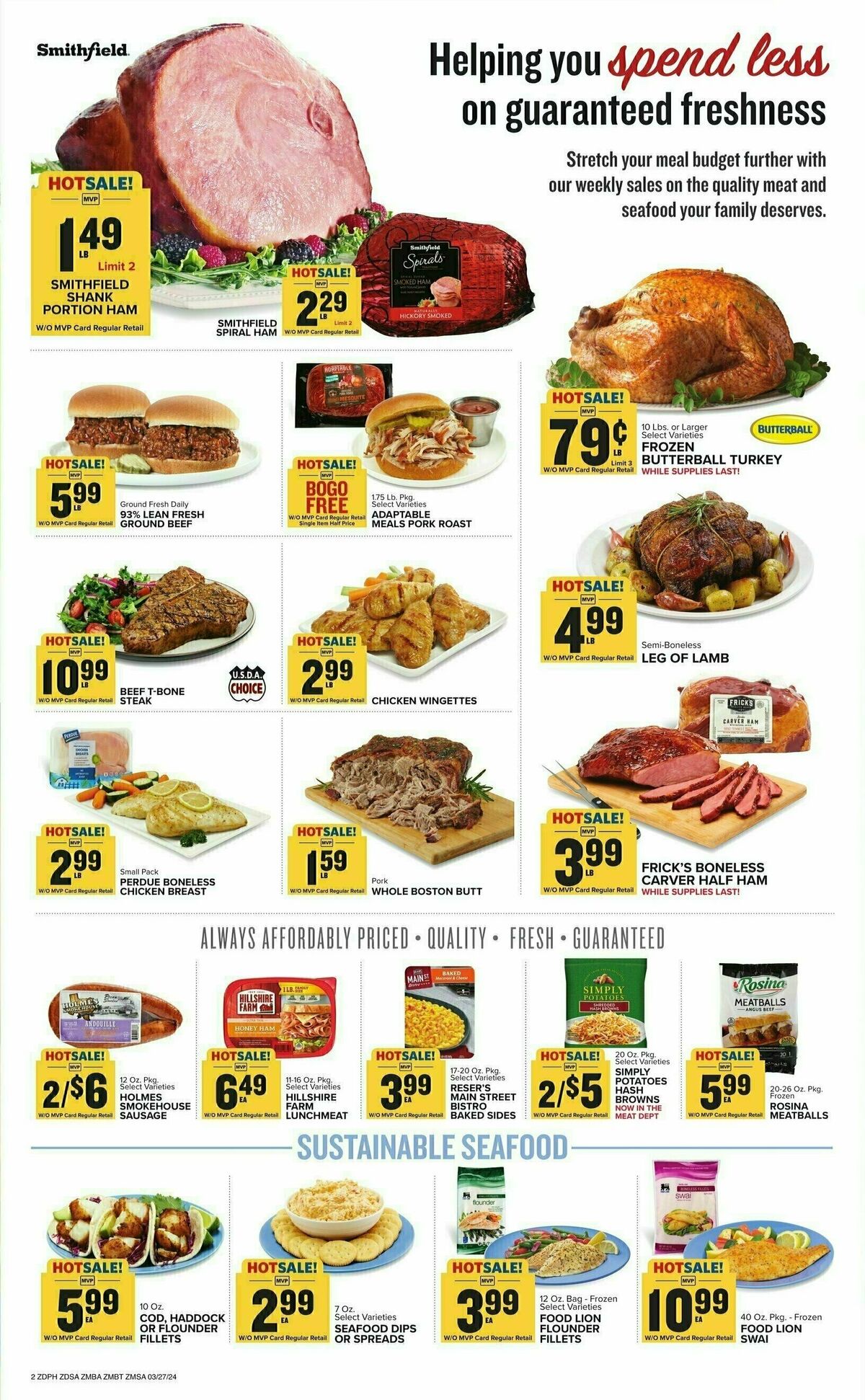 Food Lion Weekly Ad from March 27