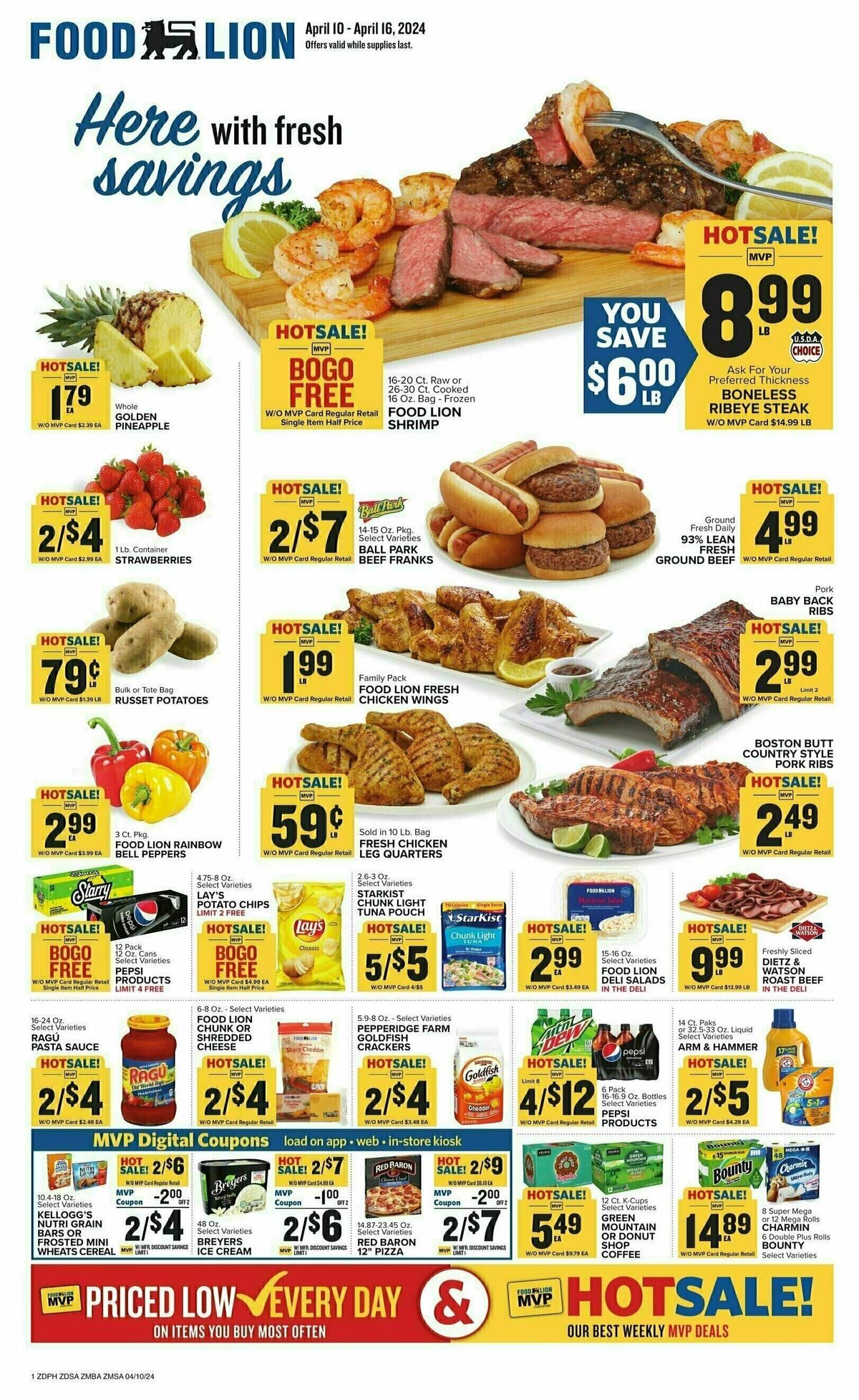 Food Lion Weekly Ad from April 10