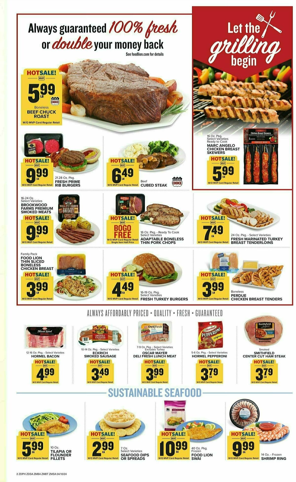 Food Lion Weekly Ad from April 10