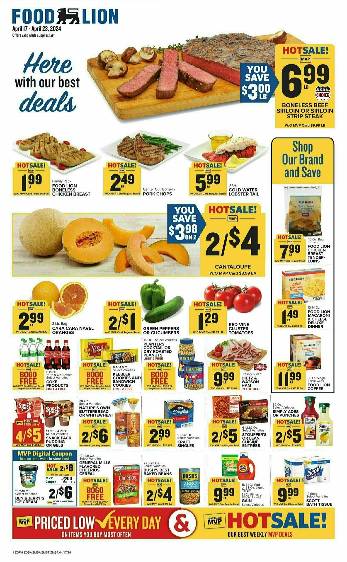 Food Lion Weekly Ad from April 17