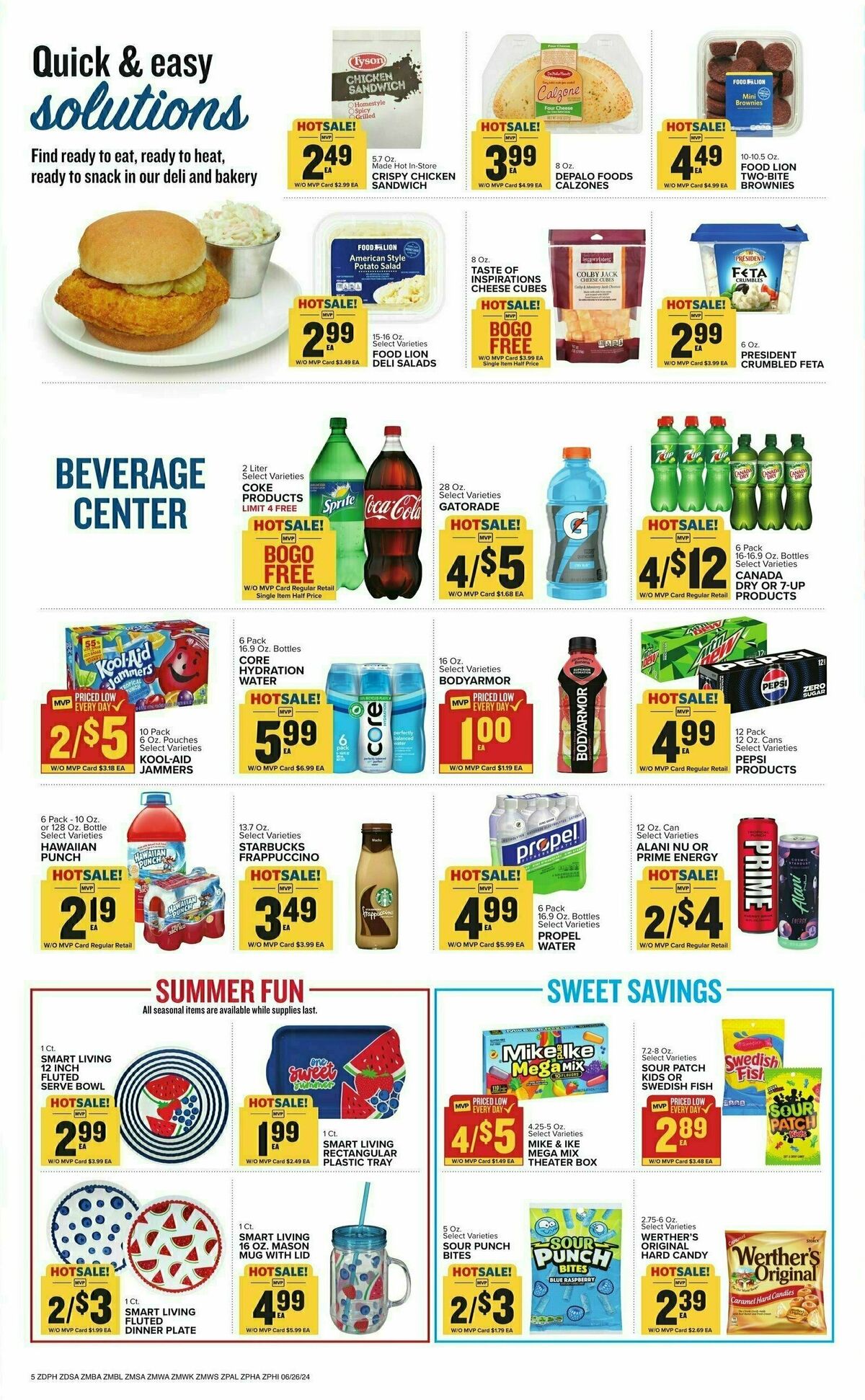 Food Lion Weekly Ad from June 26