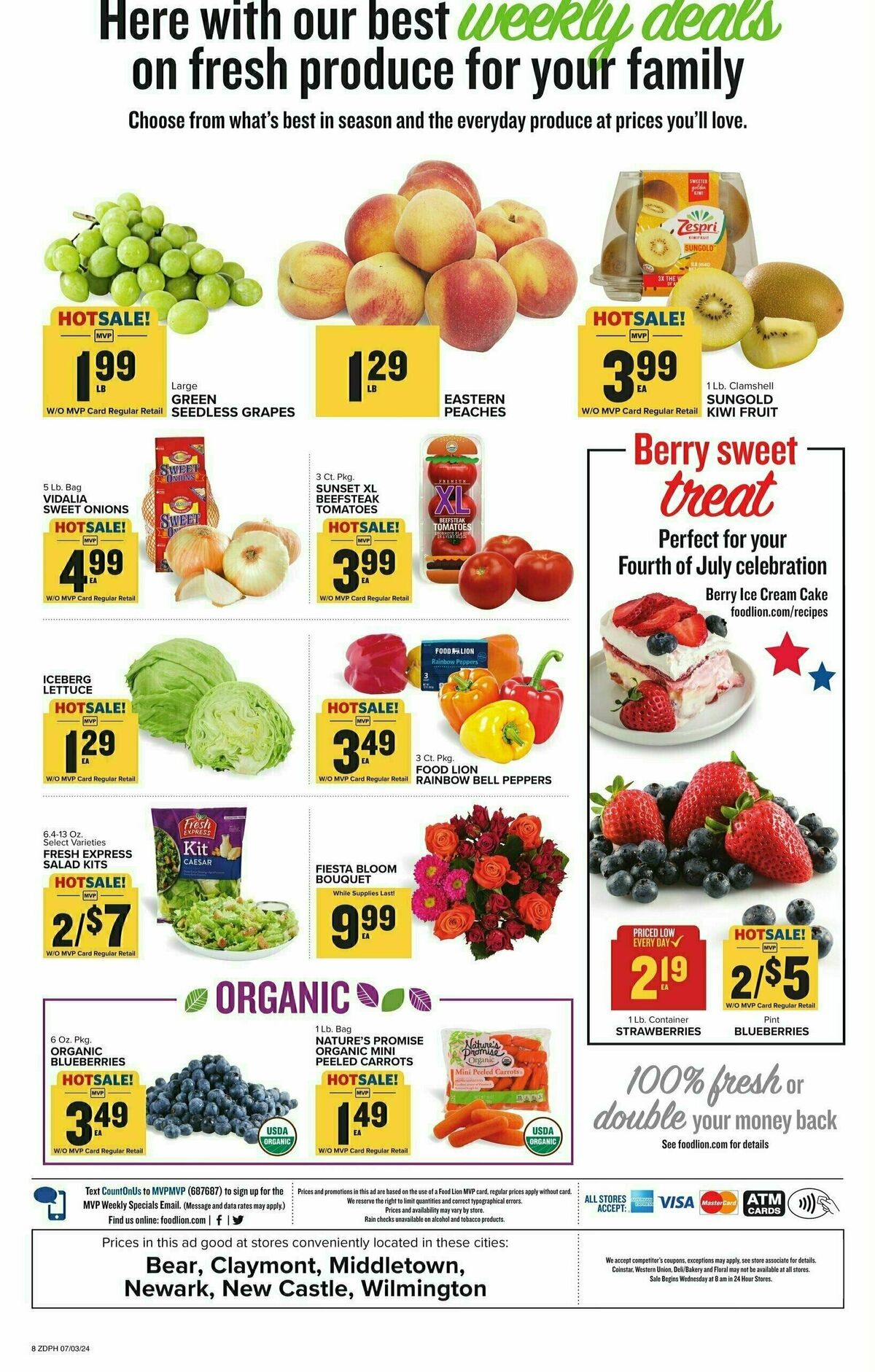 Food Lion Weekly Ad from July 3