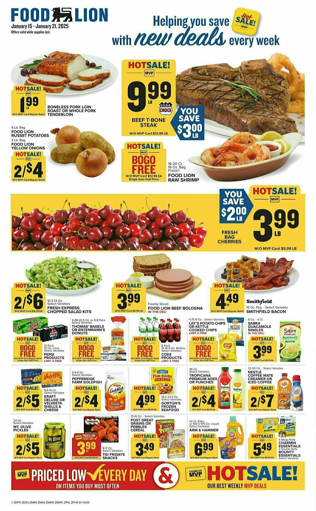 Food Lion Weekly Ad from January 15