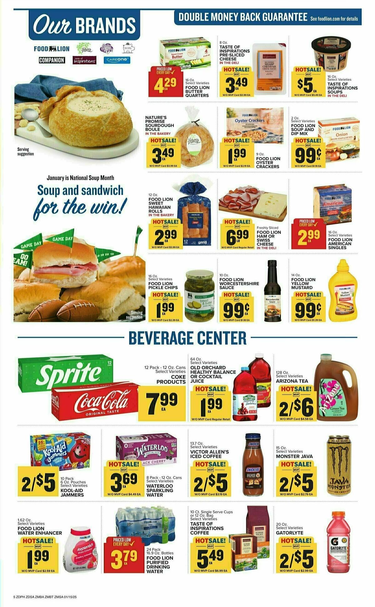 Food Lion Weekly Ad from January 15