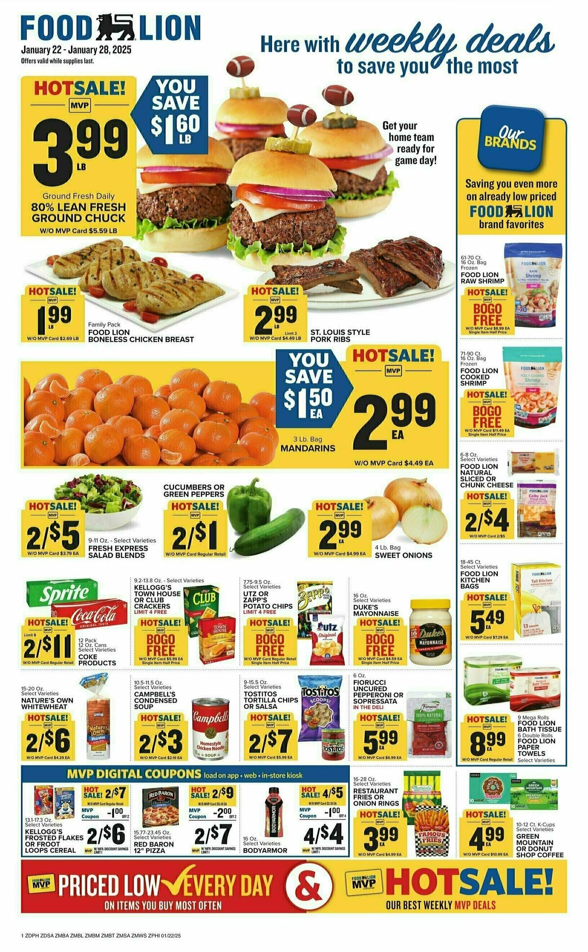 Food Lion Weekly Ad from January 22