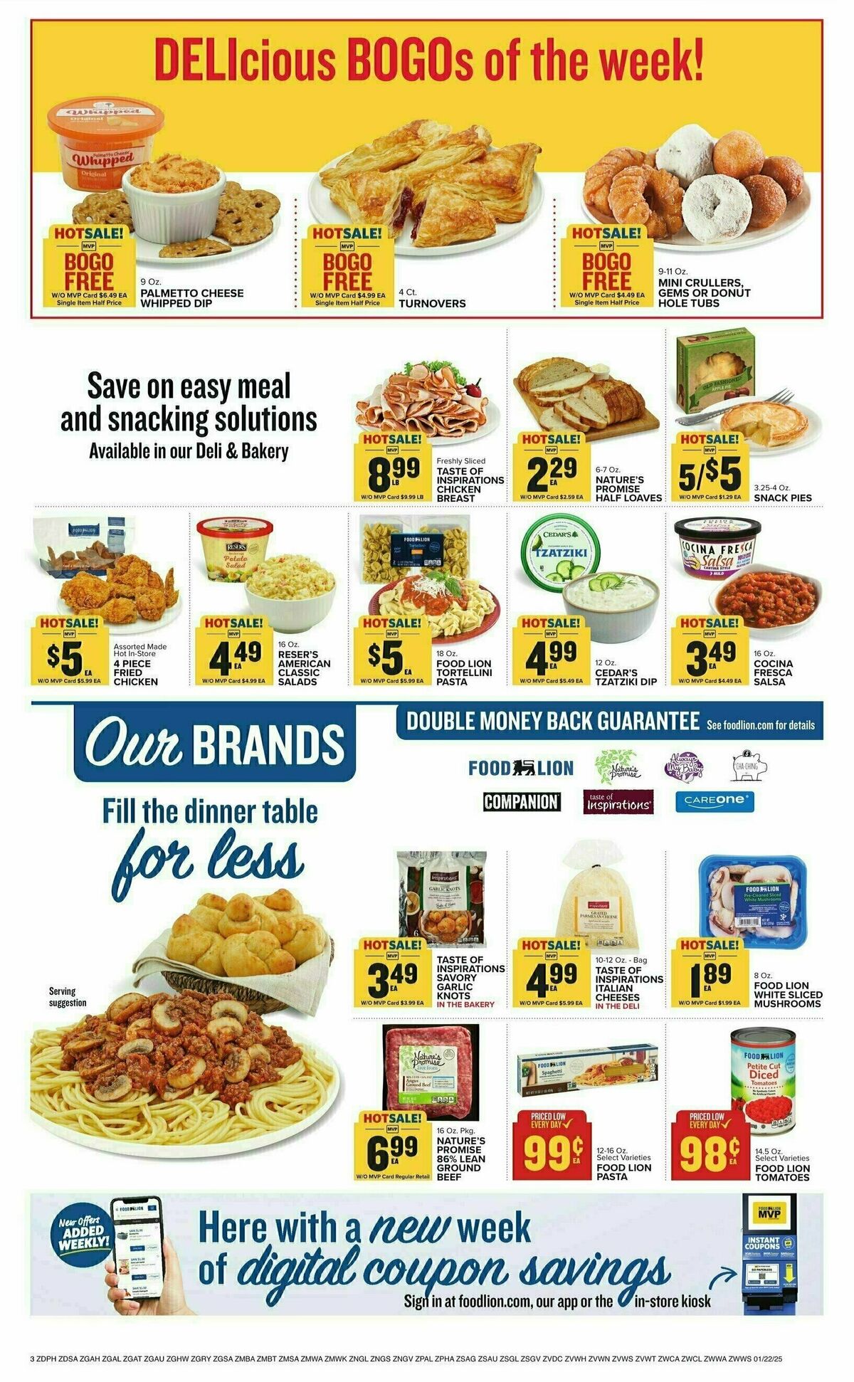 Food Lion Weekly Ad from January 22