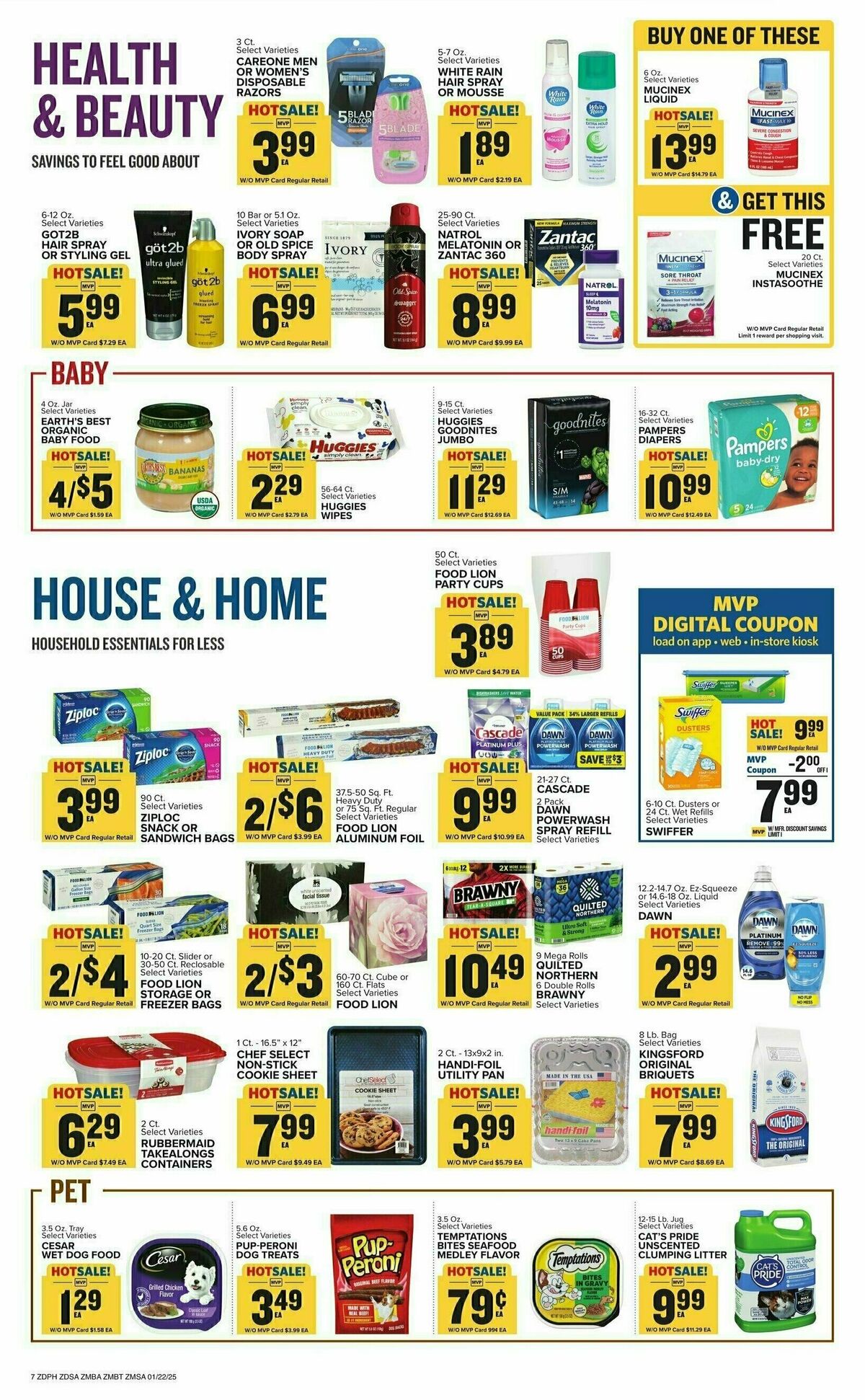 Food Lion Weekly Ad from January 22