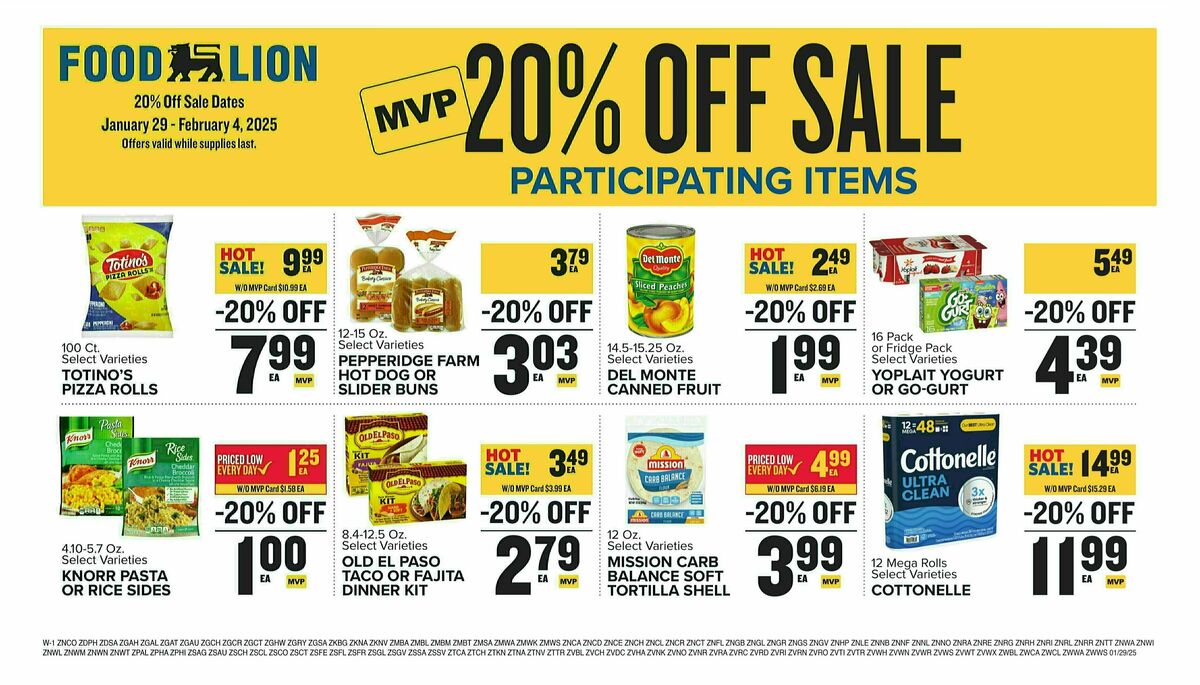 Food Lion Weekly Ad from January 29