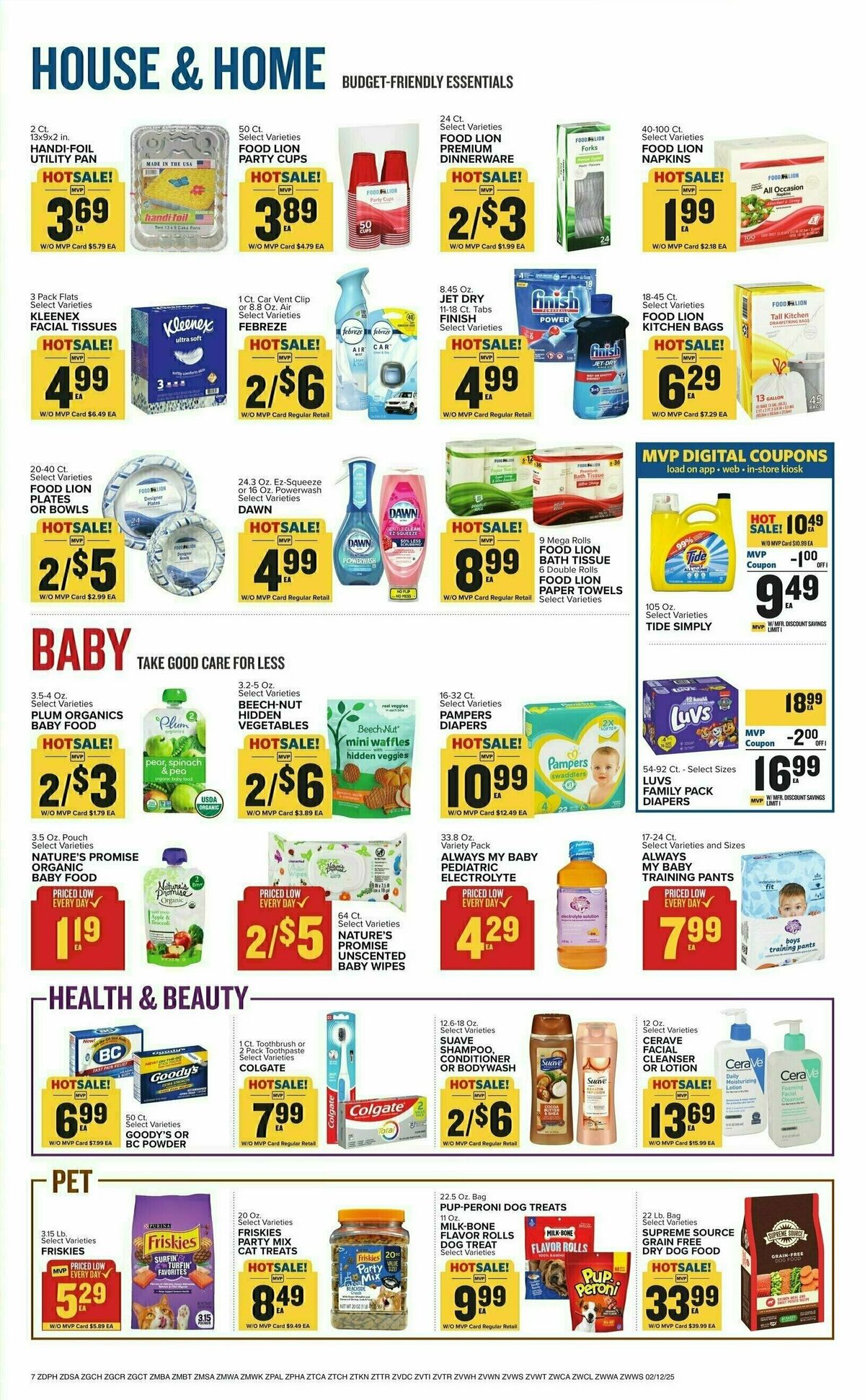 Food Lion Weekly Ad from February 12