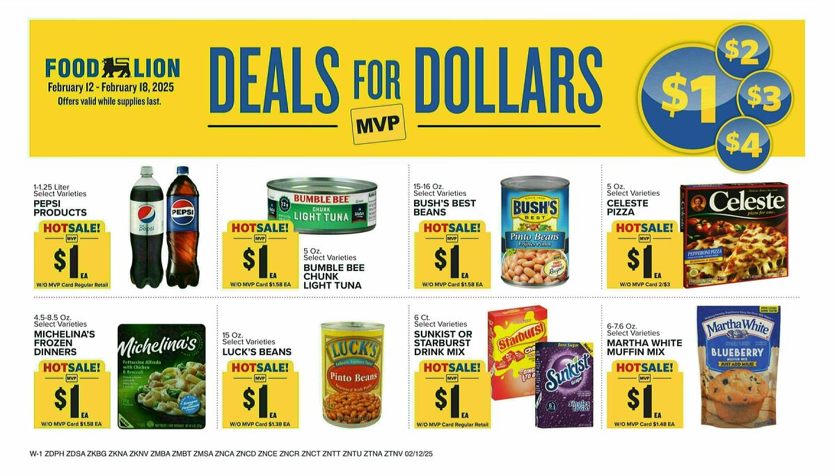 Food Lion Weekly Ad from February 12