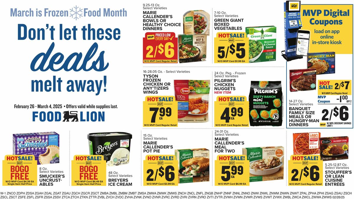 Food Lion Weekly Ad from February 26