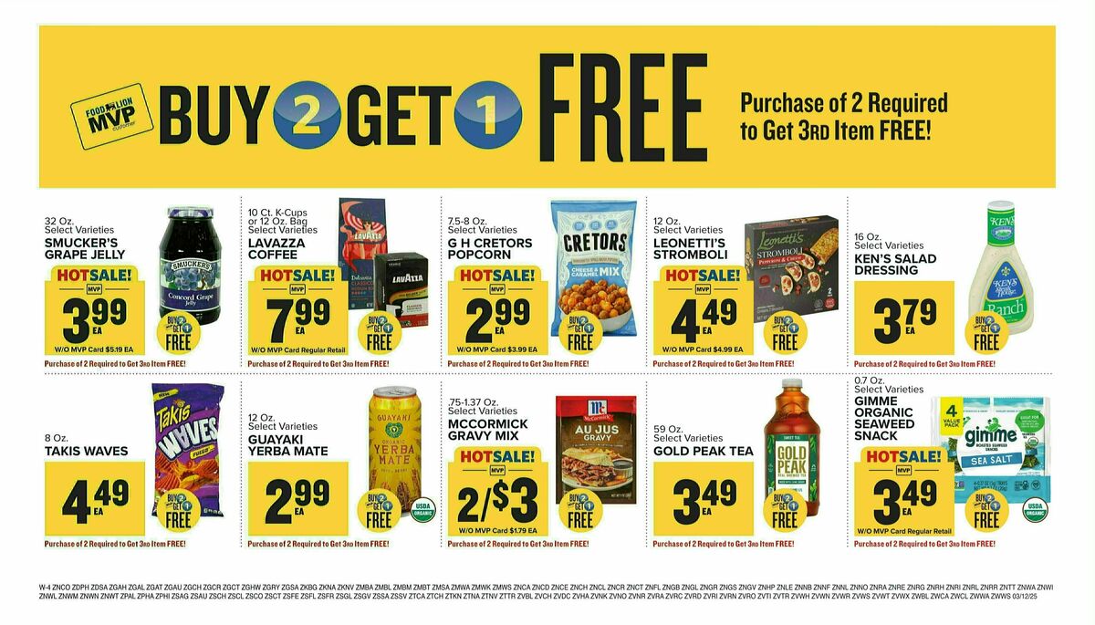 Food Lion Weekly Ad from March 12