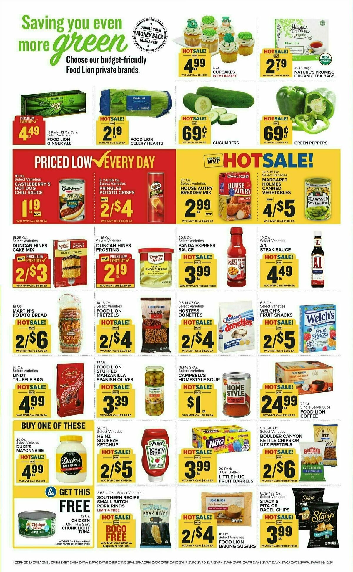 Food Lion Weekly Ad from March 12