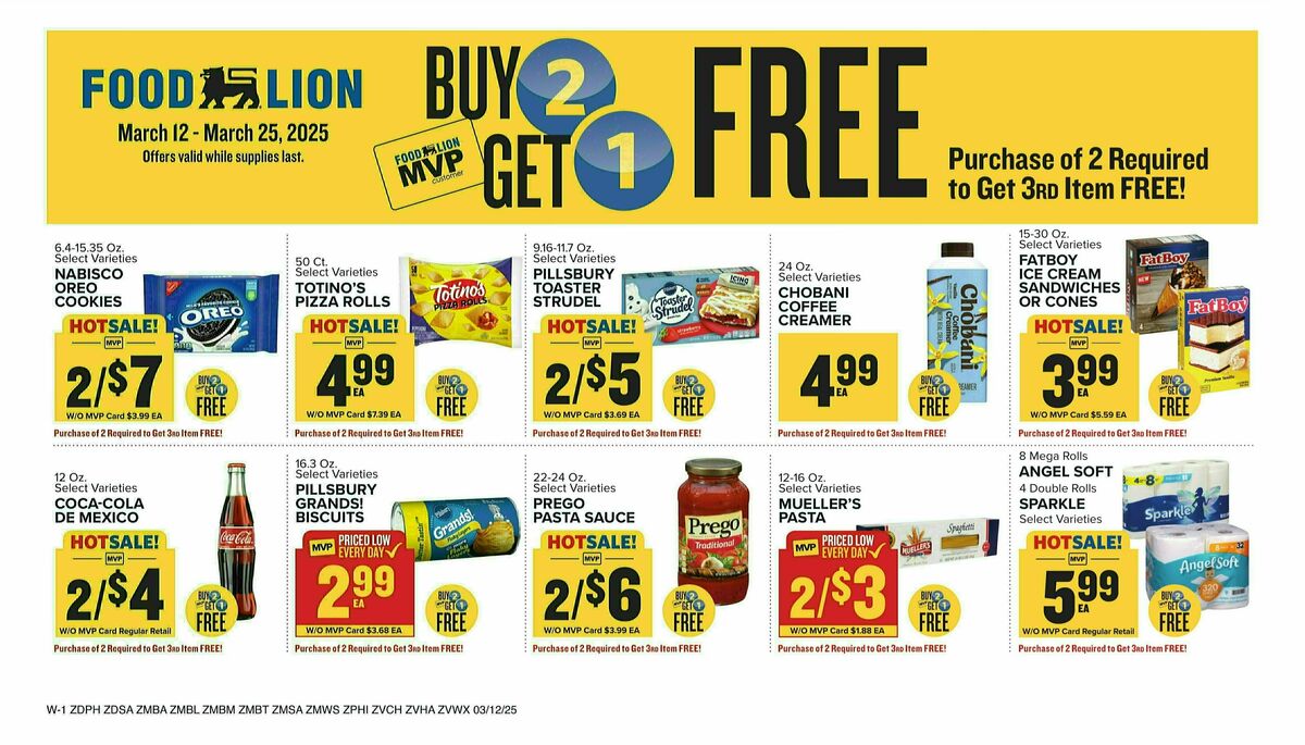 Food Lion Weekly Ad from March 12