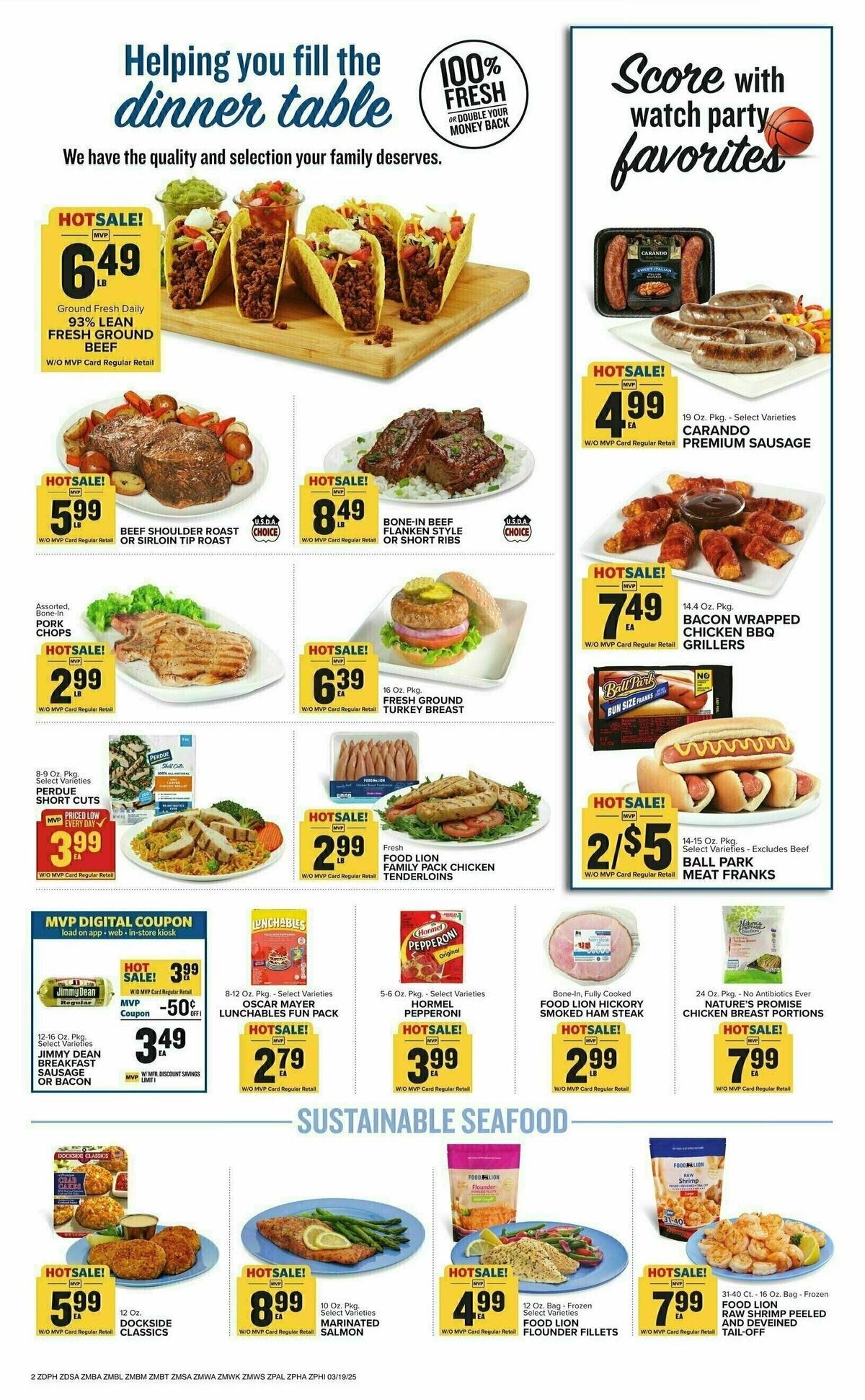 Food Lion Weekly Ad from March 19