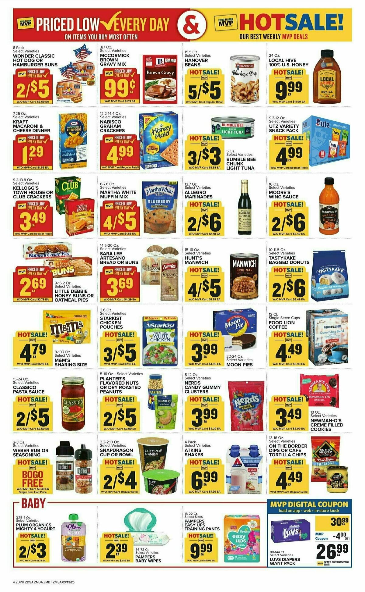 Food Lion Weekly Ad from March 19