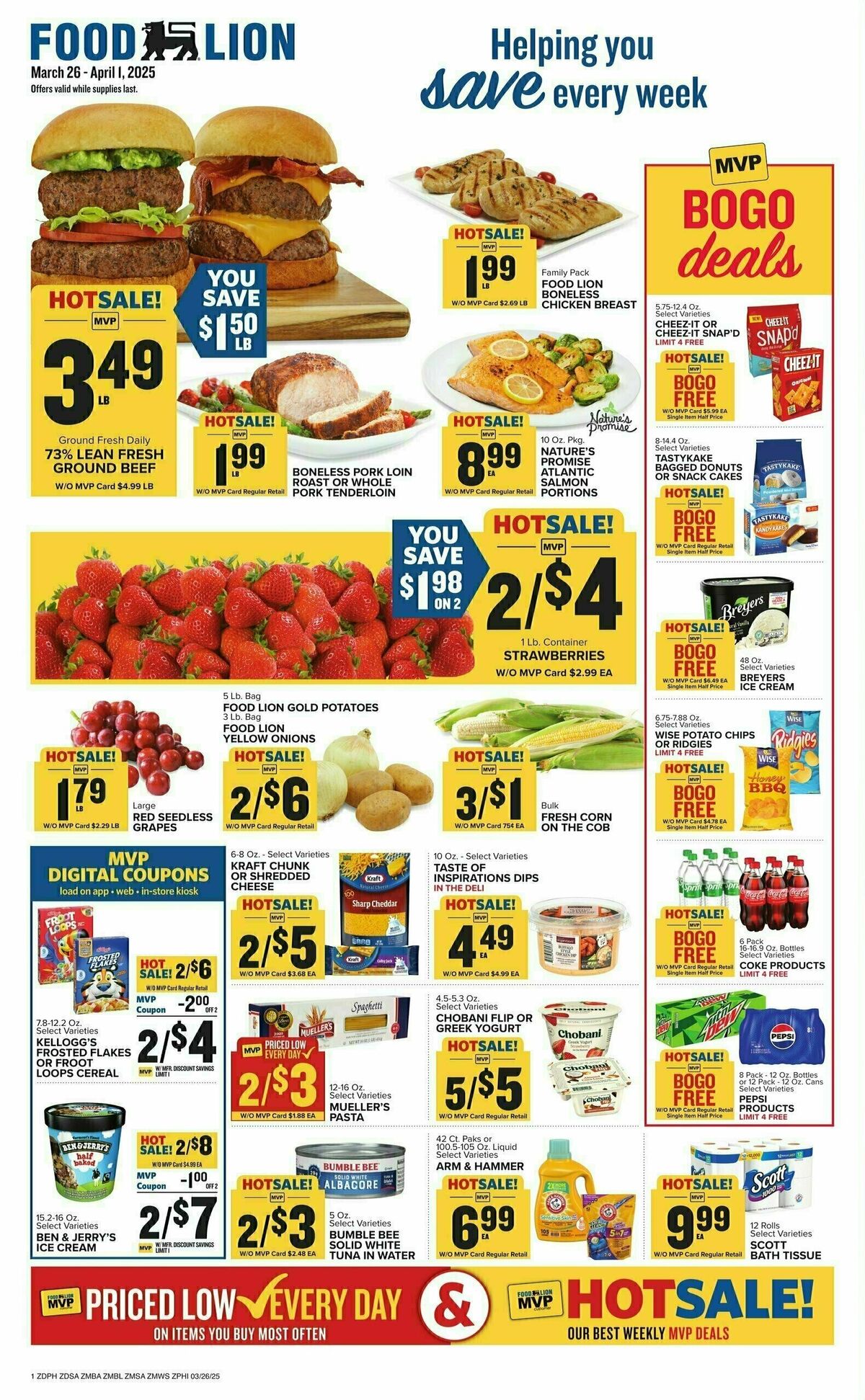 Food Lion Weekly Ad from March 26