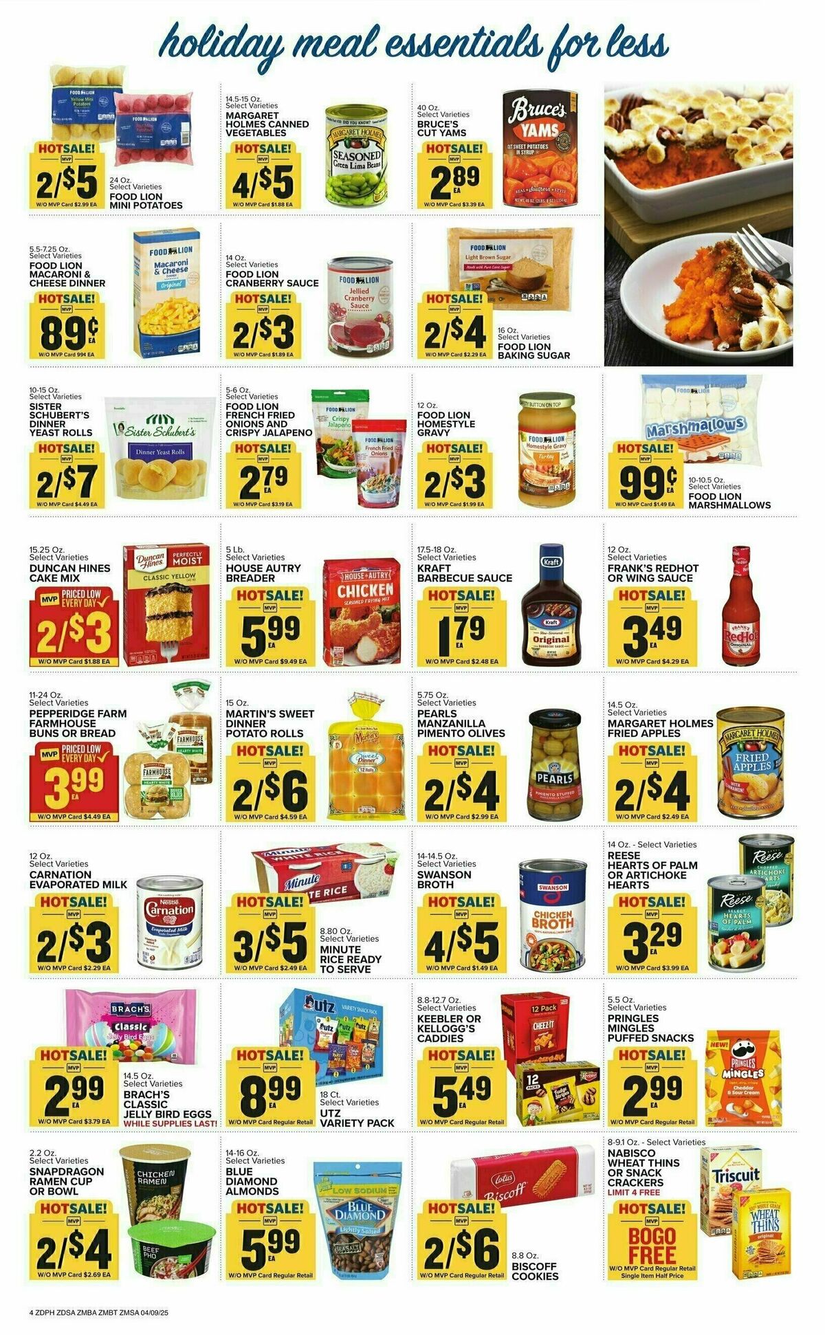 Food Lion Weekly Ad from April 9