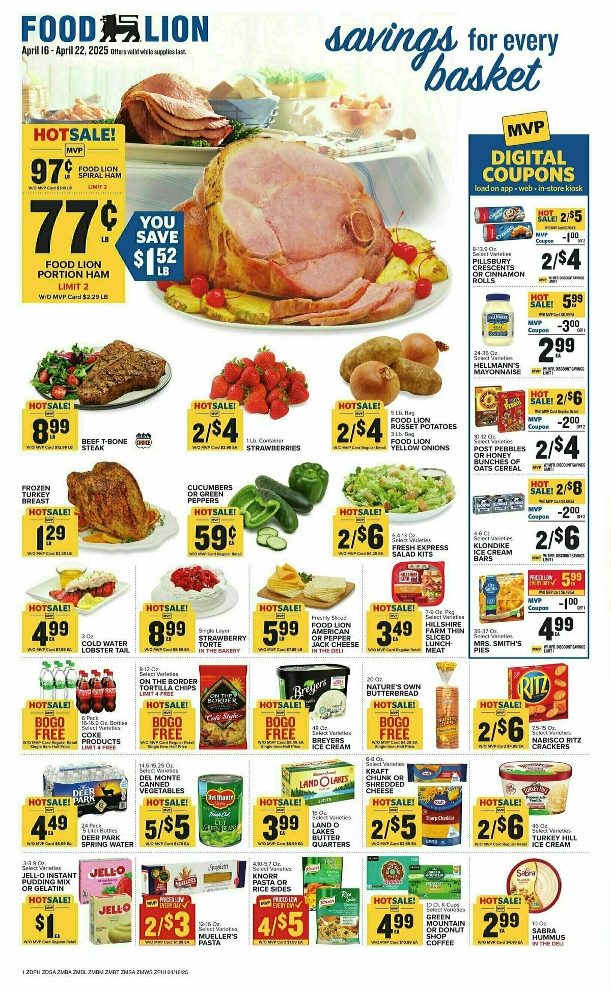 Food Lion Weekly Ad from April 16