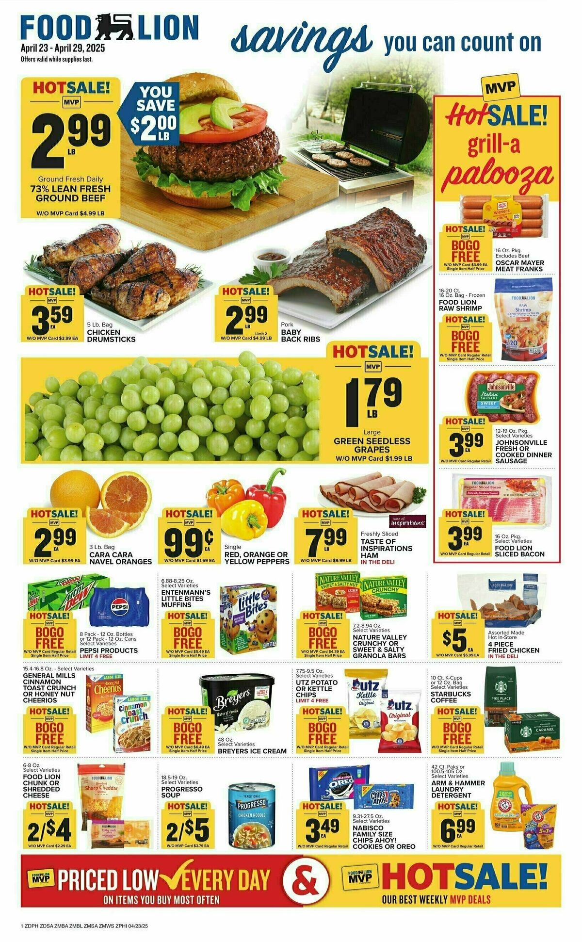 Food Lion Weekly Ad from April 23
