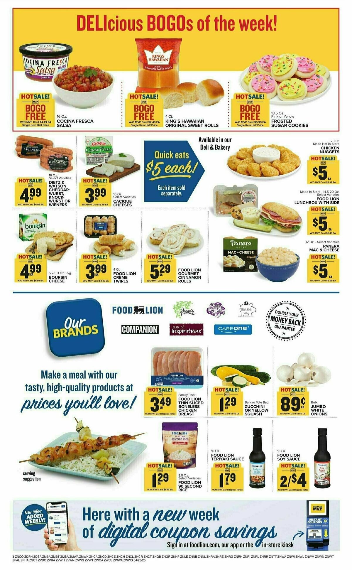 Food Lion Weekly Ad from April 23