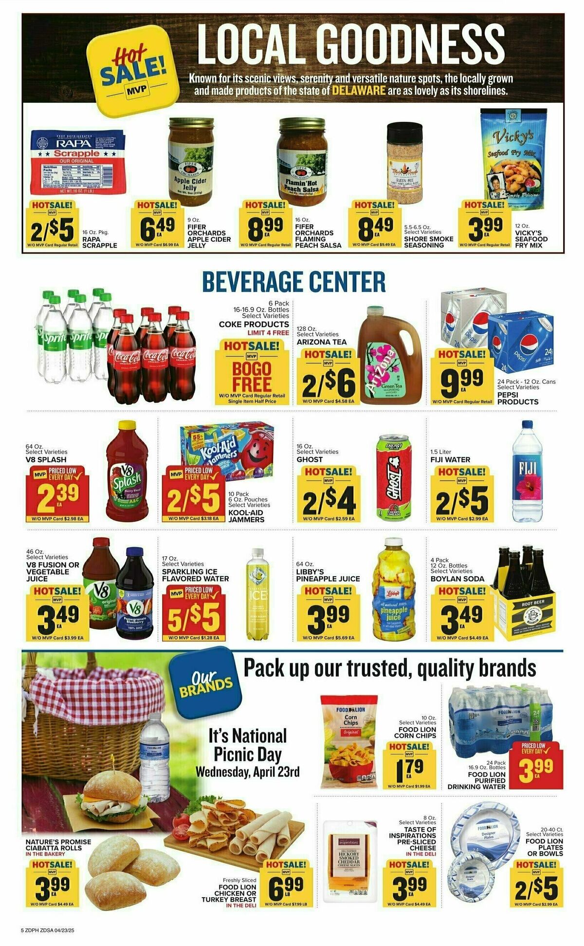 Food Lion Weekly Ad from April 23