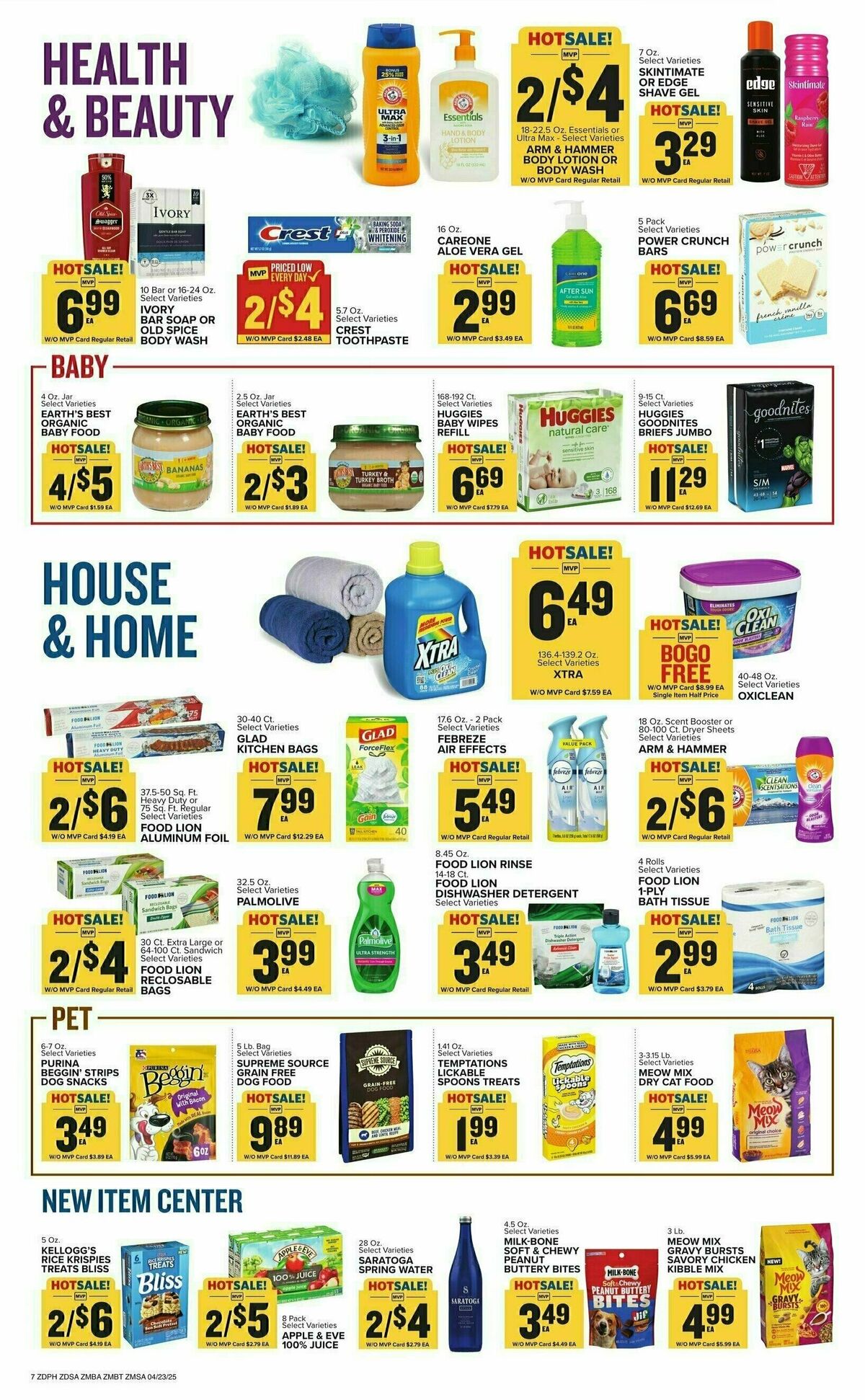 Food Lion Weekly Ad from April 23