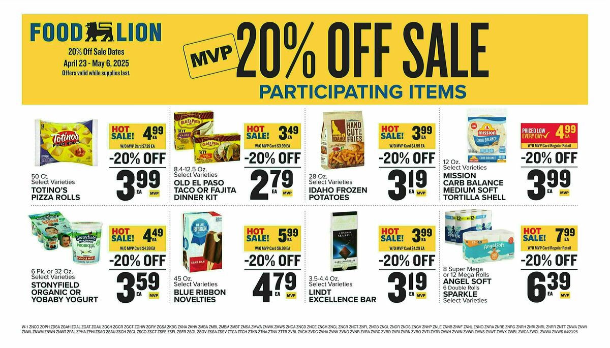 Food Lion Weekly Ad from April 23