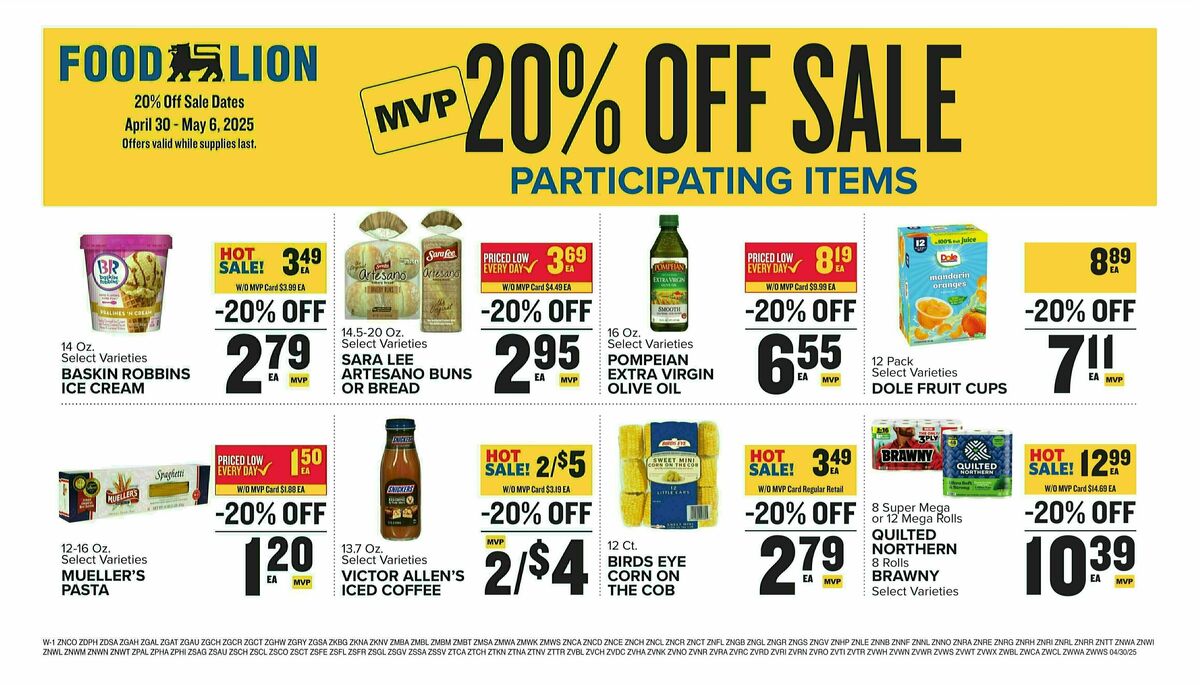 Food Lion Weekly Ad from April 30