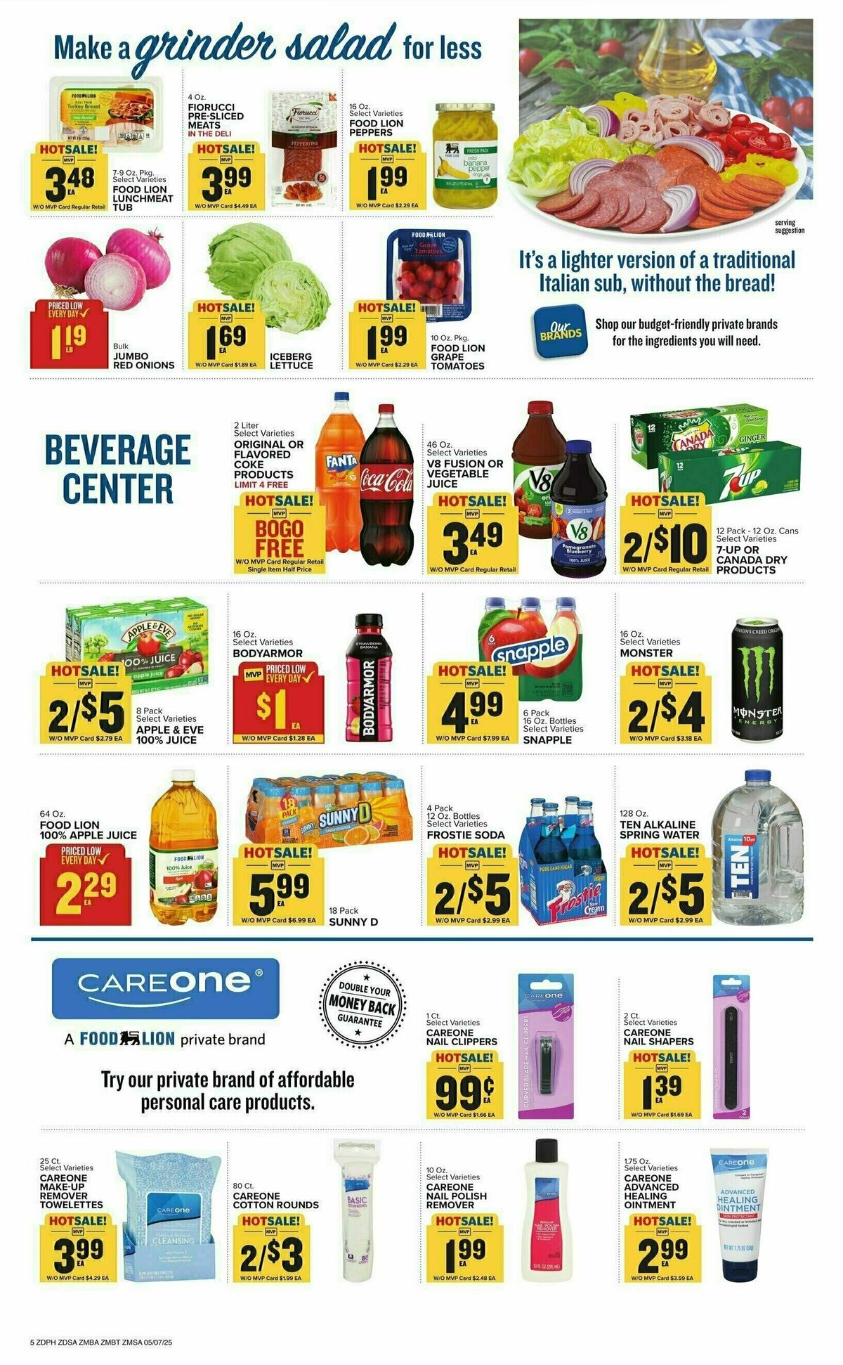 Food Lion Weekly Ad from May 7
