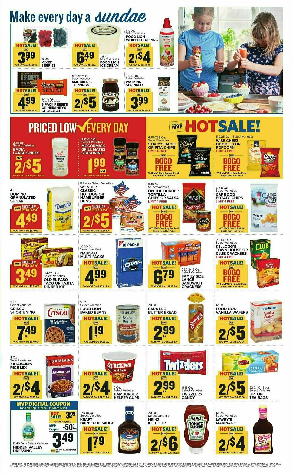 Food Lion Weekly Ad from June 25
