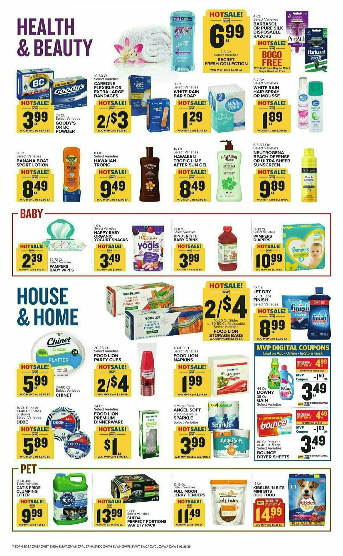 Food Lion Weekly Ad from June 25